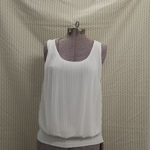 🎉2xHost Pick🎉Loft Pleated Cream Top